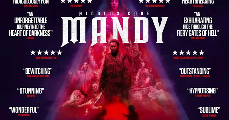 Poster phim có đủ 3 yếu tố quan trọng: hình tam giác, màu đỏ và màu tím. (IMDb)