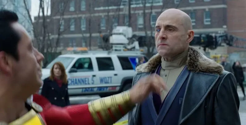 Một cảnh trong trailer Shazam!