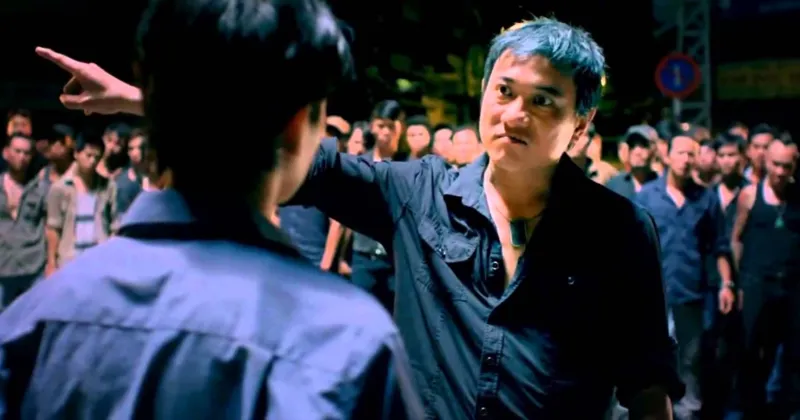 Cảnh trong phim Bụi Đời Chợ Lớn - một trong số những phim điện ảnh&nbsp;hiếm hoi đủ "chất",&nbsp;cho thấy đời sống giang hồ.