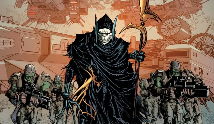 Corvus Glaive và những bầy tôi bất tử