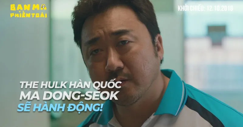 Bạn Ma Phiền To&aacute;i l&agrave; phim h&agrave;i, h&agrave;nh động, tội phạm. (Ảnh: Lotte Entertainment)