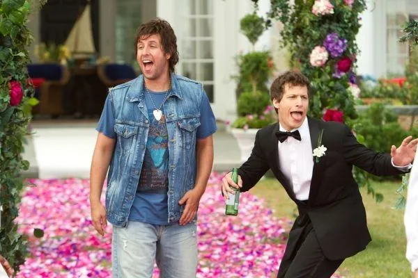 Adam Sandler và Andy Samberg trong phim "That's My Boy". Ảnh: Sony.