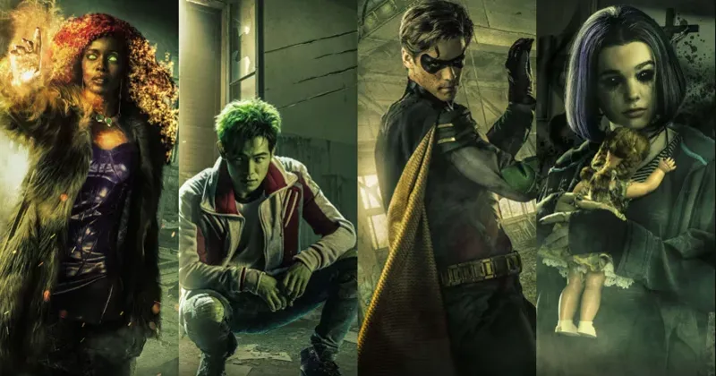 Tạo hình của các nhân vật trong Tv series Titans live action (io9 - Gizmodo)