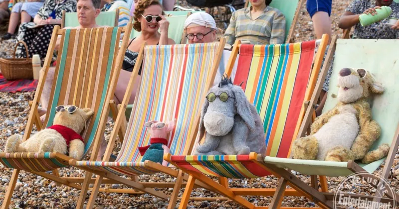 Từ tr&aacute;i sang phải: Gấu Pooh, Heo Piglet, Lừa Eeyore v&agrave; Hổ Tigger. (Via Entertainment Weekly)