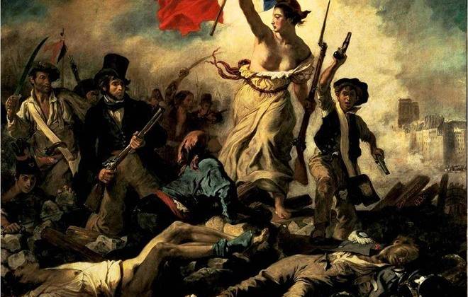 Bức họa Liberty Leading the People đã xuất hiện tại căn phòng diễn ra Hội nghị Paris diễn ra trong phim.