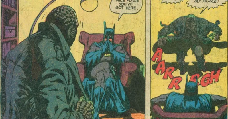 Lần đầu tiên Killer Croc và Batman chạm trán