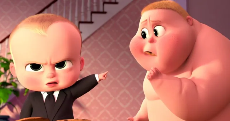 Chàng Jimbo có nhiều hành động đáng yêu không kém “sếp” của mình
