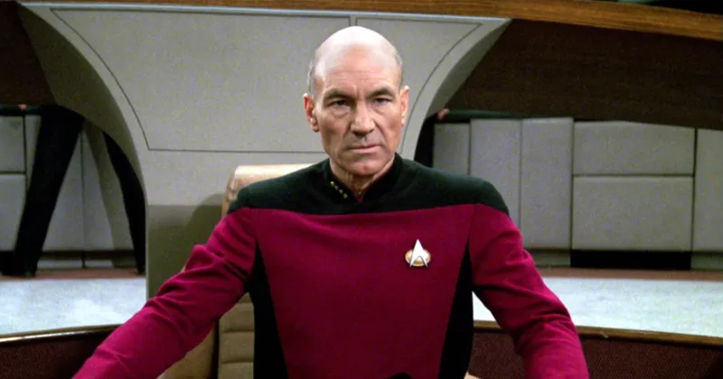 Patrick Stewart tham gia Tv series Star Trek (Variety)
