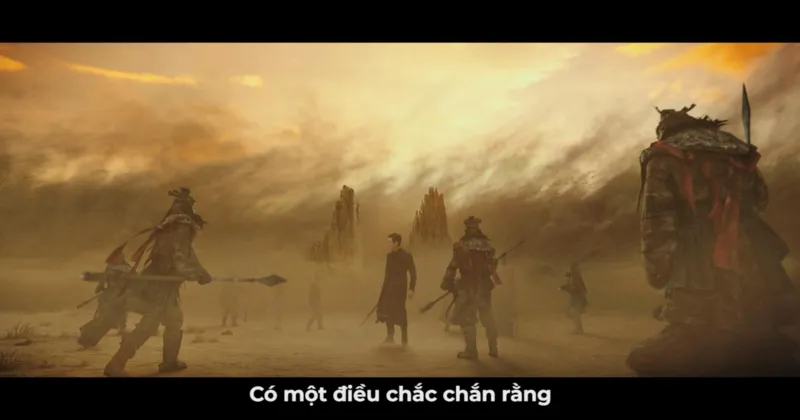 Chiến trường h&ugrave;ng tr&aacute;ng nơi sa mạc