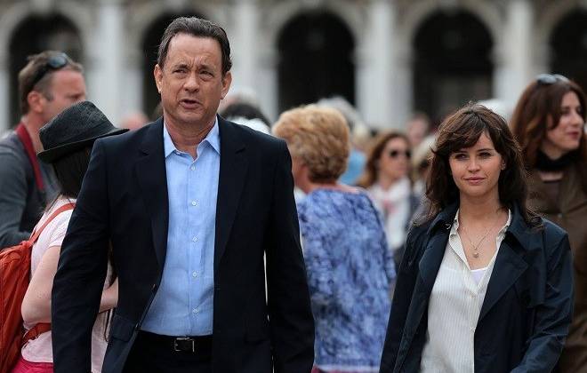 Tom Hanks trong phim mới nhất là “Hỏa ngục” cùng bông hồng Anh Quốc Felicity Jones