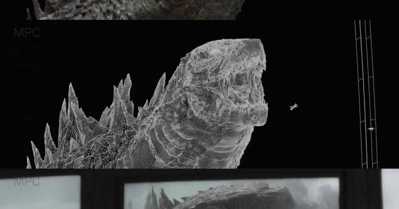 Godzilla nhân vật được chăm chút nhất về VFX.