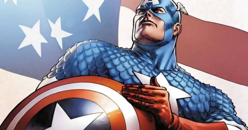 Tạo hình truyện tranh của Captain America. Ảnh: Marvel.