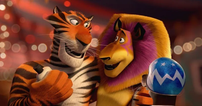 "Madagascar 3: Europe's Most Wanted" vẫn là quán quân của Bắc Mỹ tuần này. Ảnh: DreamWorks.