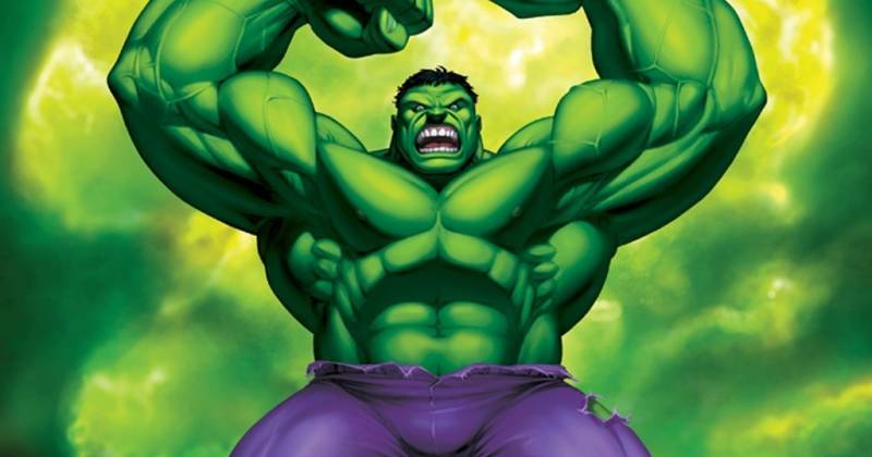 Tạo hình nhân vật Người Khổng Lồ Xanh - The Hulk - trong truyện tranh của Marvel. Ảnh: Marvel.