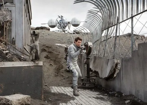Bom tấn Oblivion của Tom Cruise sắp c&aacute;n mốc 200 triệu USD. Ảnh: Universal.