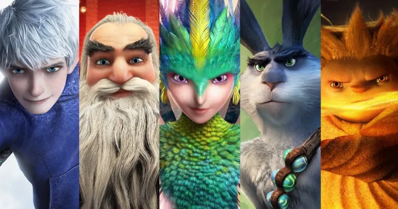 Các Vệ thần của Rise of the Guardians. Ảnh: DreamWorks.