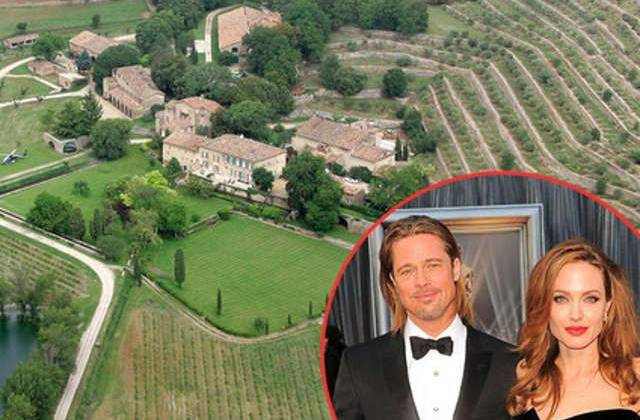 Brad Pitt gấp rút chuẩn bị cho lễ thành hôn ở lâu đài Pháp (Nguồn ảnh: Spash News)