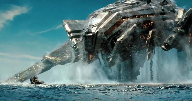 Kỹ xảo ho&agrave;nh tr&aacute;ng kh&ocirc;ng gi&uacute;p "Battleship" qua mặt được "The Avengers". Ảnh: Universal.