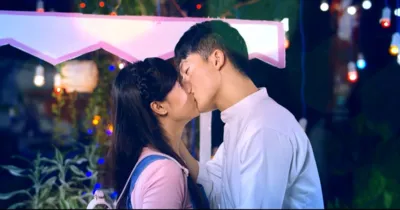 Midu và Harry Lu hôn nhau 30 lần trong 4 Năm 2 Chàng 1 Tình Yêu