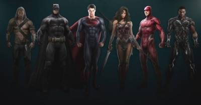 Concept Art của Justice League