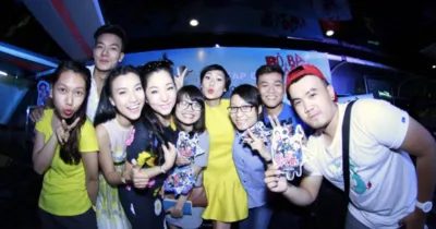 Bộ Ba Rắc Rối giao lưu với khán giả tại Hồ Chí Minh