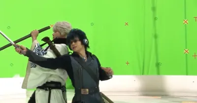 Live action Gintama 2 tung video hậu trường hé lộ cảnh hành động