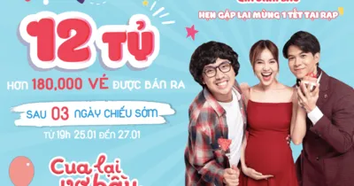Cua Lại Vợ Bầu đạt cột mốc 12 tỉ sau 3 ngày chiếu sớm