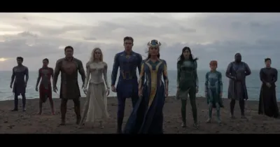 Chủng Tộc Bất Tử (2021) - Bom tấn siêu anh hùng chính thức tung trailer