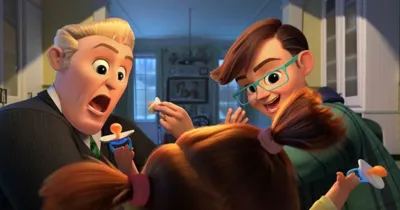 The Boss Baby (2021) - Tạo hình dễ thương hết mức của các nhân vật trong đây
