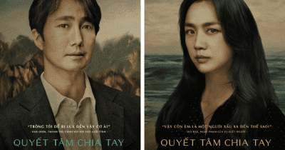 Quyết Tâm Chia Tay (2022) - Giới thiệu hai nhân vật chính thông qua poster đẹp như tranh nghệ thuật