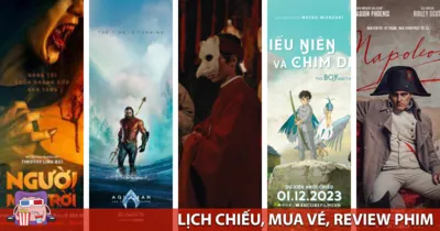 Lịch chiếu phim tháng 12 2023 cập nhật mới nhất