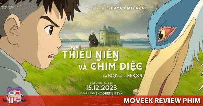 Review phim Thiếu Niên Và Chim Diệc - Giấc mơ của trí tưởng tượng hoang đường và đẹp đẽ