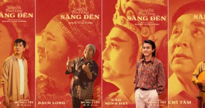 Sáng Đèn và bộ poster nhân vật đậm dấu ấn hoài niệm
