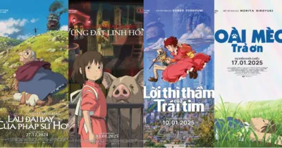 4 kiệt tác của Studio Ghibli sắp làm sống dậy màn ảnh rộng Việt Nam