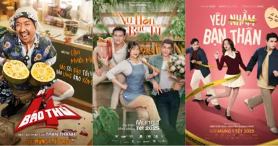 Chính thức lộ diện 3 phim Việt sẽ khuấy đảo rạp chiếu Tết 2025 - Trấn Thành sẽ vượt kỷ lục cũ?