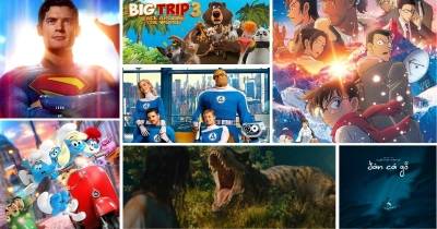 Phim chiếu rạp tháng 7 – Superman tái xuất chạm trán Conan Movie 28