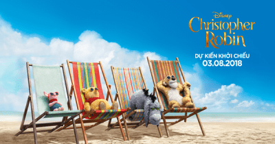 Disney tung bộ poster cho các nhân vật thú bông trong Christopher Robin