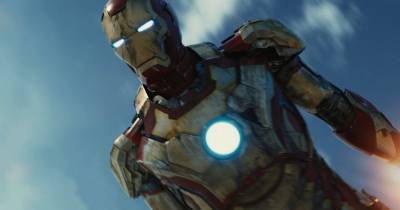 Iron Man 3 tung poster siêu anh hùng bốc cháy