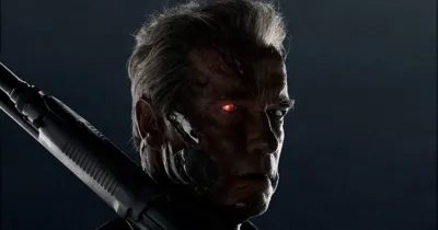 Arnold Schwarzenegger biến hình trong Terminator: Genisys 'Living One-Sheet'