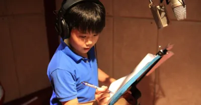 Trọng Khang lồng tiếng cho khủng long Arlo trong The Good Dinosaur