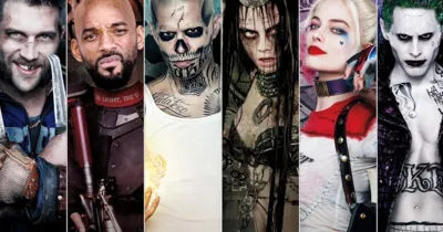 Suicide Squad: poster nhân vật - Ác nhân chưa bao giờ ngầu tới vậy