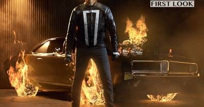 "Bùng cháy" với hình ảnh chính thức của Ghost Rider trong Agents of S.H.I.E.L.D.