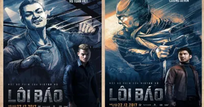 Lôi Báo tung bộ poster đậm chất siêu anh hùng