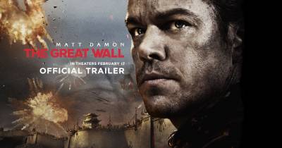 The Great Wall tung trailer tại NYCC
