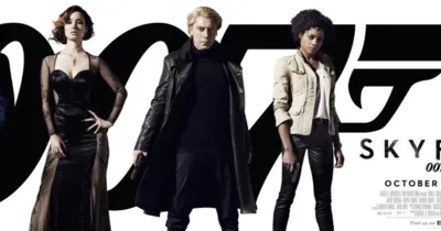 Skyfall 'show hàng' banner và poster nhân vật mới