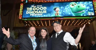 Thảm xanh The Good Dinosaur tràn ngập tiếng cười