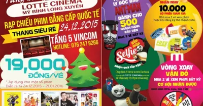 Lotte Cinema - Tưng bừng khai trương Lotte Cinema Mỹ Bình Long Xuyên