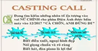Casting phim điện ảnh - Cà Chớn, Anh Đừng Đi