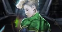 Tại sao trang phục của Captain Marvel lại có màu xanh lục?
