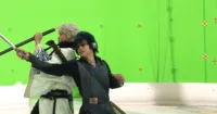 Live action Gintama 2 tung video hậu trường hé lộ cảnh hành động
